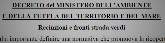 Decreto MATTM